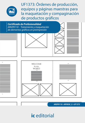 Órdenes De Producción, Equipos Y Páginas Maestras Para La...