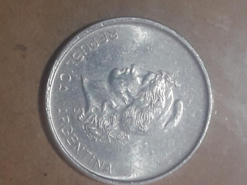 Moneda De Argentina De 50 Centavos De 1983