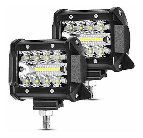 Barra De Luz Led Aaiwa De 4 Pulgadas Y 120 W, 2 Unidade...