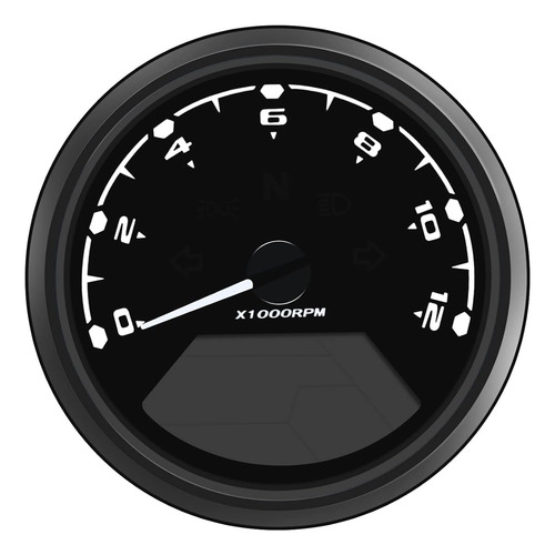 Velocímetro Para Motocicleta Tacómetro Rpm Km/h Impermeable