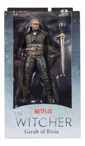 Figura De Geralt Of Rivia The Witcher Netflix Mcfarlane Toys