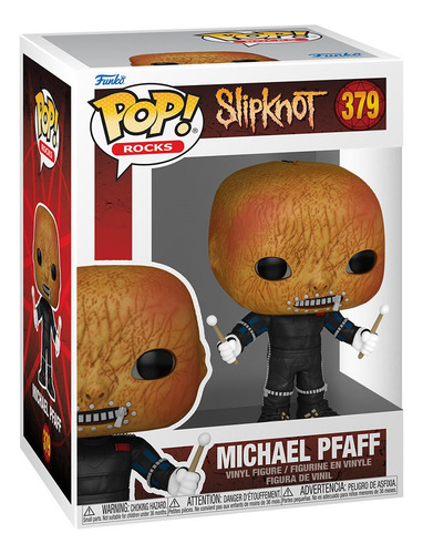 Funko Pop Rocks: Slipknot - Michael Pfaff 379 Nuevo Original