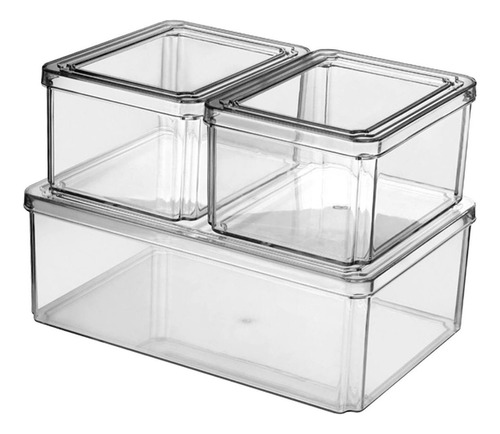 Caja De Almacenamiento Transparente For Refrigerador, Almac