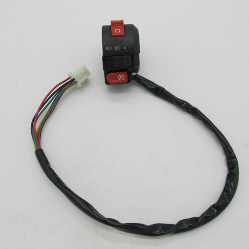3 Function Left Handlebar Switch 6 Pcs