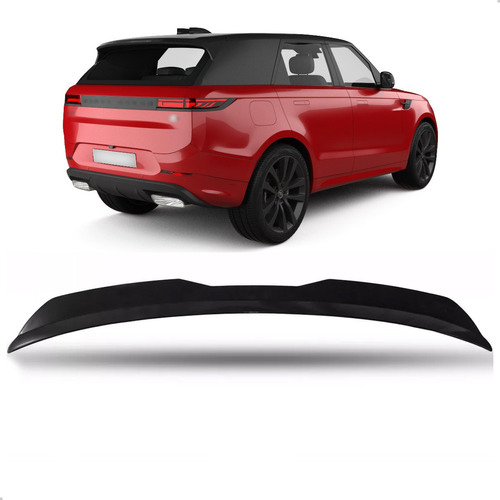 Aerofólio Range Rover Black Piano Sport Hatch Universal