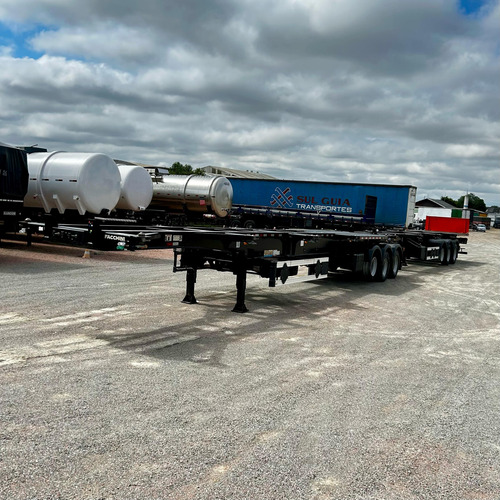 Carreta Porta Container Bitrenzão 30 Mts 12 Pinos -2024/2025