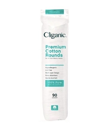 Imagen 1 de 7 de Pétalos Desmaquillantes 100% Algodón Orgánico Suave 90 Un