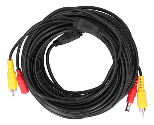 Cable De Videovigilancia Cctv Portátil 2 En 1 De Alimentació
