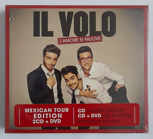 Cd Il Volo + L Amore Si Muove + Cd Y Dvd + Mexican Tour 