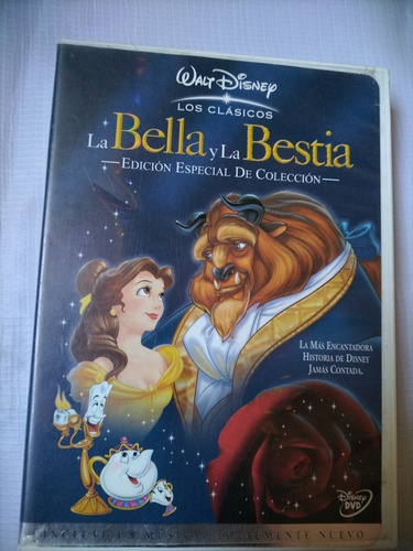 La Bella Y La Bestia Edición Especial Doble  Película Dvd Or