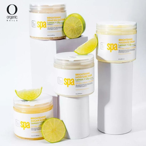 Exfoliante Corporal De Sal Limon + Lily Bcl Spa Vegano 128oz Fragancia Limon Lily