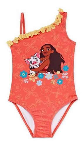 Ropa De Baño Moana De Disney Para Niñas