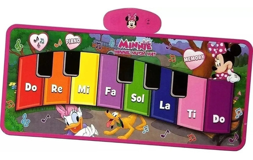 Alfombra Musical Piano Infantil Minnie 1031 - Disney Mickey 