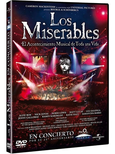 Los Miserables Concierto 25 Aniversario Dvd