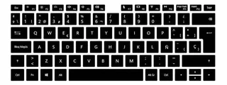 Capa De Teclado Espanhol Para Huawei Matebook D14/d15/x Pro