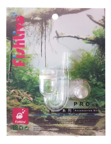 Difusor Nano Acuario Co2 Plantas Naturales Chupa  Burbujas