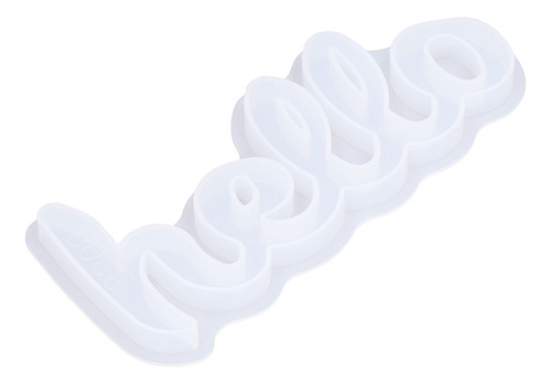 Espejo De Cristal Con Forma De Epoxi, Silicona, Con Letra In