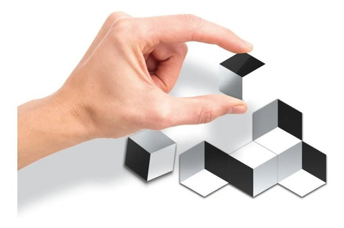 Juego De Mesa Para Niños - Cubos De Ilusión Figuras 3d