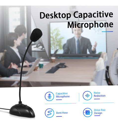 Micrófono Micrófono Capacitivo Con Cable De Voz