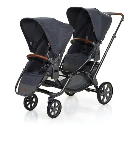 Cochecito de bebé Zoom Wheels Abc Suspension Twin