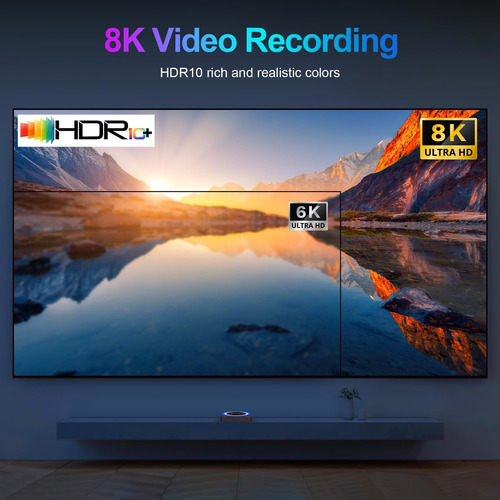 Caja De Tv Android 130, Caja De Android De 6k 8k Con 4 Gb D