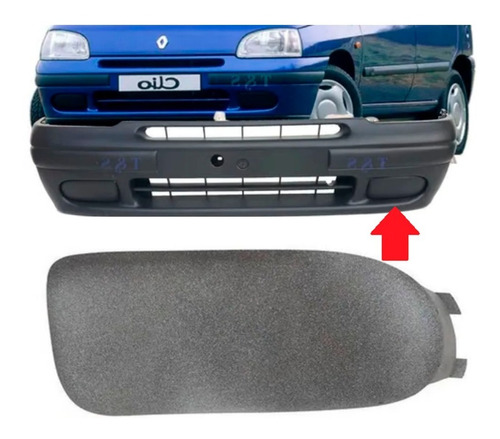 Rejilla Lateral Paragolpe Renault Clio 1996 1997 1998 Izq