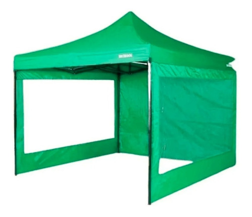 Gazebo Waterdog Mod Expo 303 Pro Plegable Estructura Acero Color Verde