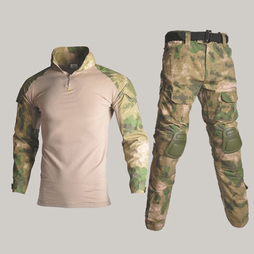 Camisa De Combate Militar Rmy Clothes Y Pantalones Cargo, Ro