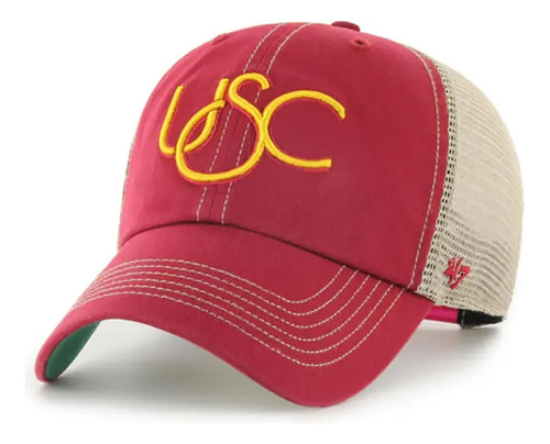 47 Usc So Cal Trojans Trawler Clean Up Gorra Roja Ajustable