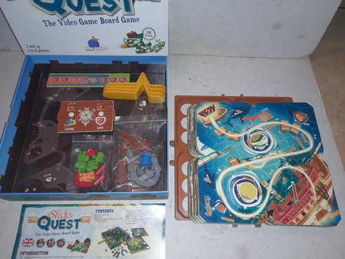 Slide Quest The Video Game Board Game Juego De Mesa (Usado)