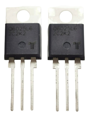 Triac Q6025l6 Teccor Original Kit X 20 Unidades