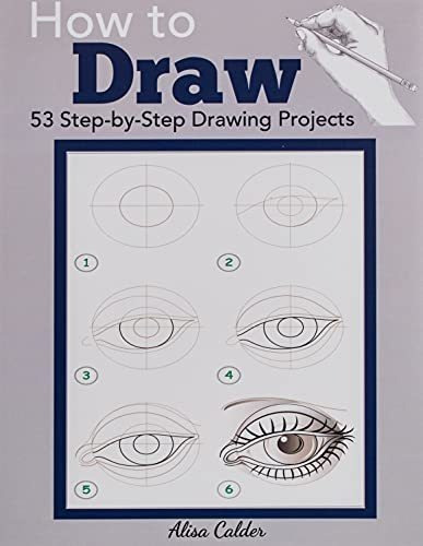 Book : How To Draw 53 Step-by-step Drawing Projects...