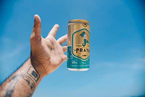 Imagem 6 de 7 de Cerveja Praya 269ml Fardo (12 Unidades)