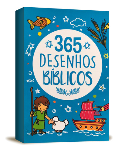 Livro Infantil 365 Historias Biblicas Para Colorir Desenhos