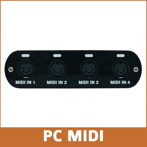 Imagen 4 de 8 de Midiplus Midi Merge 4 Interfaz Midi Usb 4 Midi In 1 Midi Out
