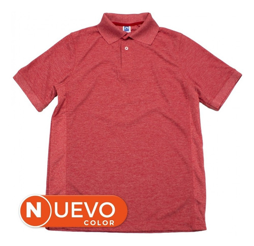 Playera Polo Sport Caballero Jaspeada