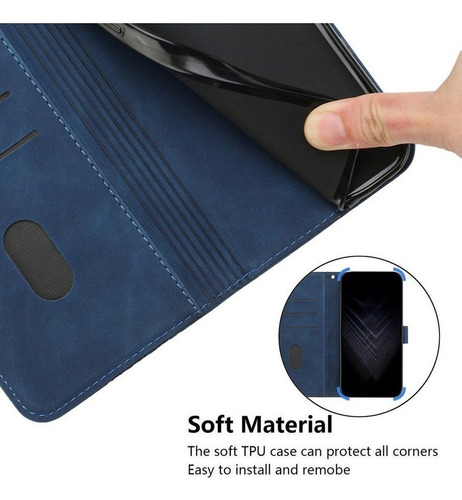 Funda Duradera Tipo Cartera Con Tapa Para Xiaomi Redmi 7 7a