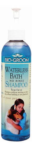 Bio-groom Waterless Baño Sin Aclarado Champu, 8 Onzas