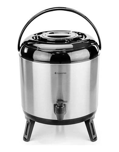 Botijao Termico Aço Inox 6l Termopro Tp6519