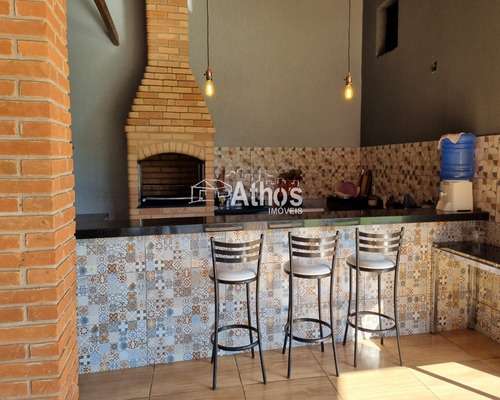 Imagem 16 de 24 de Chácara Com 1.000m², 2 Dormitórios, Wc. Social, Sala, Cozinha Gourmet, Piscina, Poço, Água Encanada, Portão Eletronico. Excelente Localização. - Ch00304 - 69879571