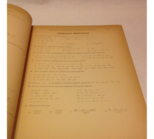 Libro Algebra Superior Schaum (Usado)