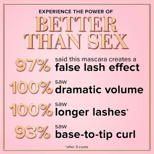 Máscara De Pestañas Too Faced Better Than Sex Para Dar Volum