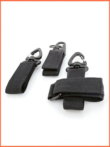 Conjunto De Mosquetões Utilitários De Ação Tripla - Pacote C