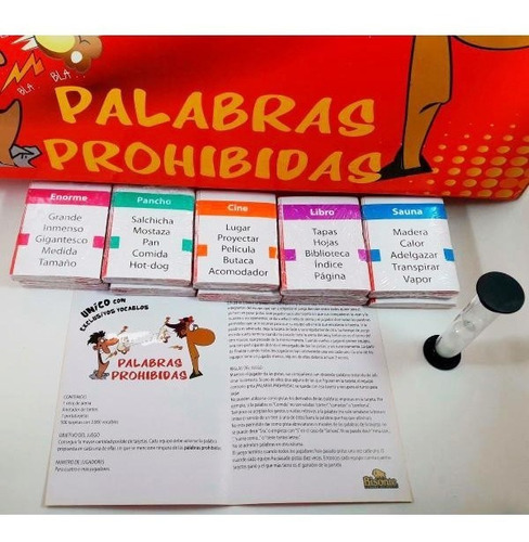 Palabras Prohibidas Juego De Mesa Tabu Para Adultos Bisonte