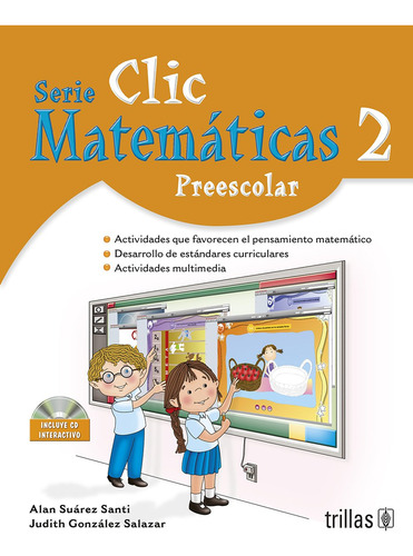 Clic Matematicas 2 Preescolar C/cd