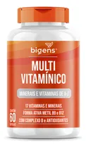 Comprar Multivitamínico A Z: 17 vitaminas y minerales, formas activas de B9 y B12, complejo B y antioxidantes - 60 cápsulas, Bigens