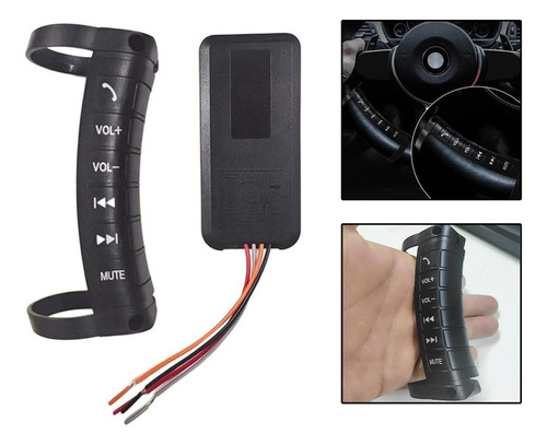 Botón De Control Del Volante Para Reproductor De Dvd Estéreo