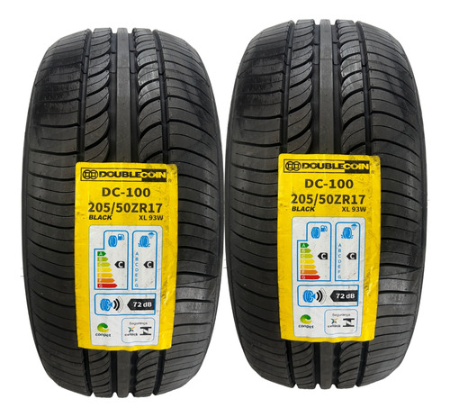 Kit 04 Pneus 205/50r17 Dc-100 Double Coin Aro 17 Vmi 93w Xl