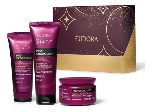 Kit Eudora Siàge Pro Cronology (3 Produtos)
