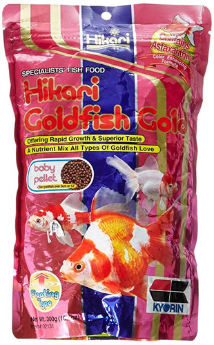 Hikari Del Oro Pescados Alimentos 10,5 Oz - Baby Pellet